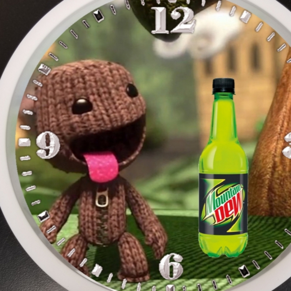 Thirsty sackboy